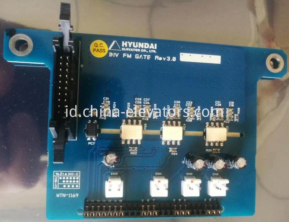 Hyundai Elevator PCB INV FM GATE Rev3.0 / WTN-1169